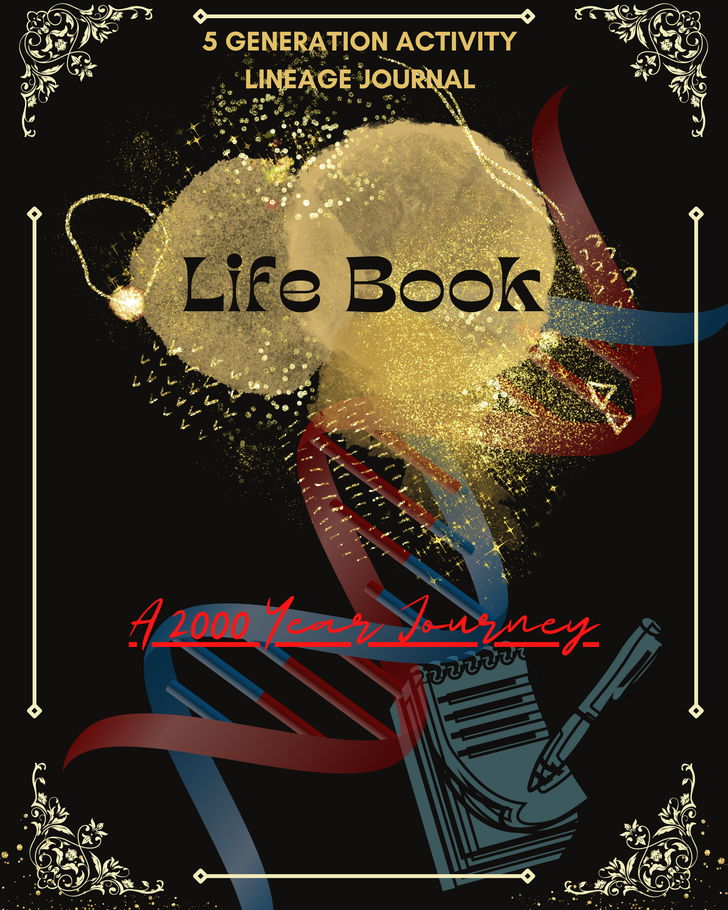 Life Book 5 Generation Lineage Journal