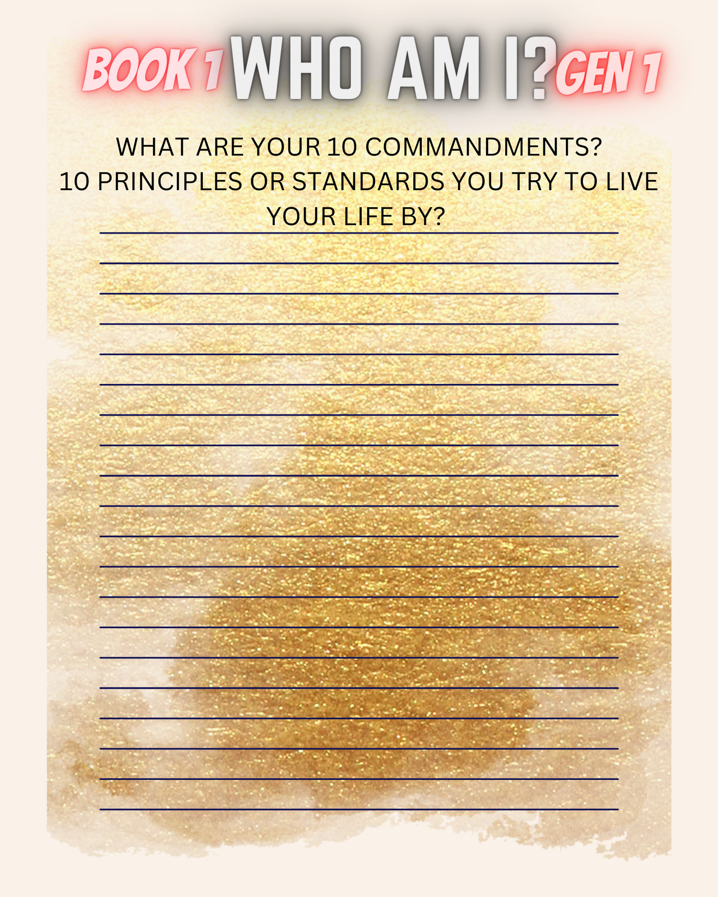 Life Book 5 Generation Lineage Journal